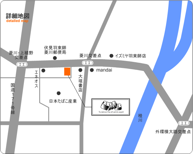 アルファロメオ・欧州車の専門店ビー・エム・ビー詳細地図